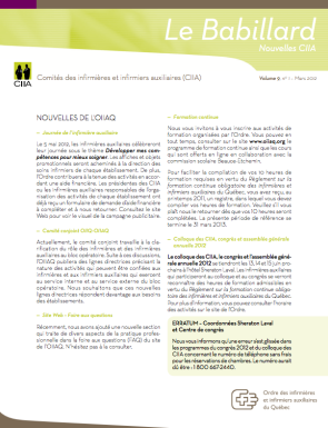 Bulletin Mars 2012